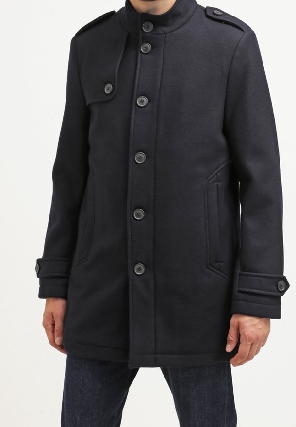 Selected Homme Kort kappa / rock - blue