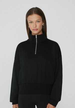 Strickpullover - black
