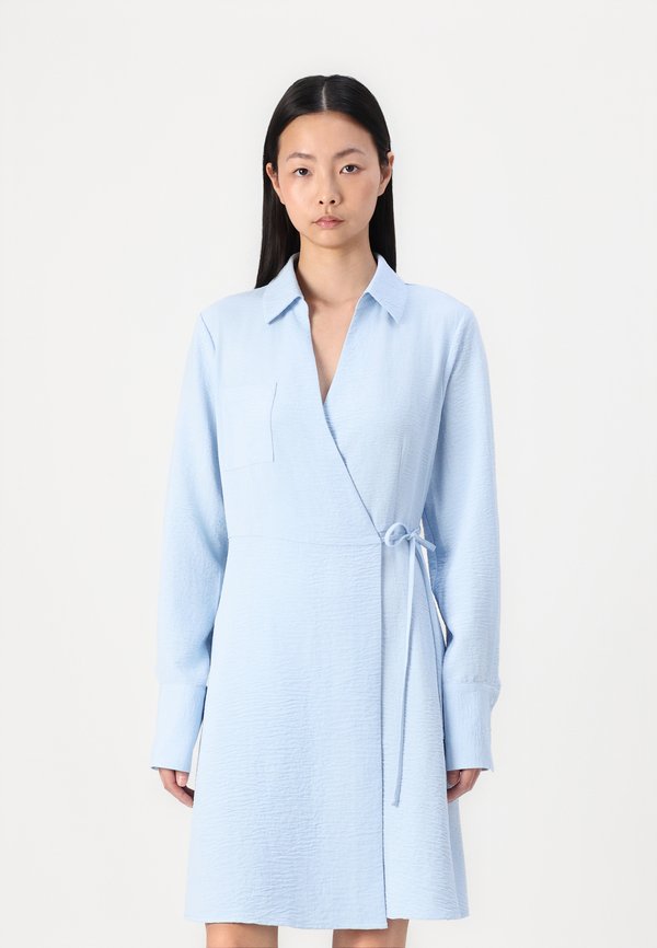 ONLLYDIA V NECK WRAP DRESS - Shirt dress
