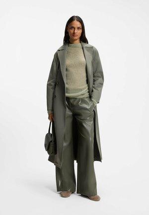 BOSS, ANETT FLAP CROSSBODY - Skuldertasker - dark green eight