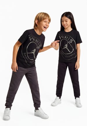 Jordan, PARIS SAINT-GERMAIN UNISEX - T-Shirt print - oil grey