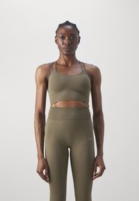 ICANIWILL DEFINE SEAMLESS BRA - Sujetadores deportivos con sujeción media - dark sand