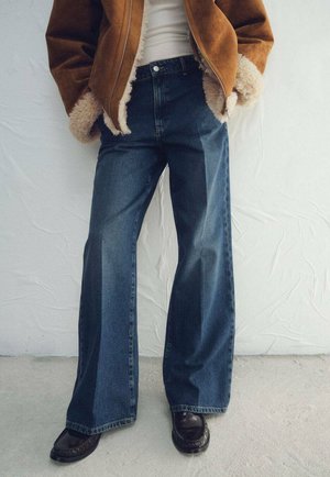 Wide Leg - dark blue