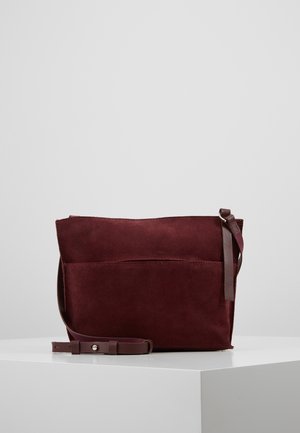 Sac bandoulière - bordeaux