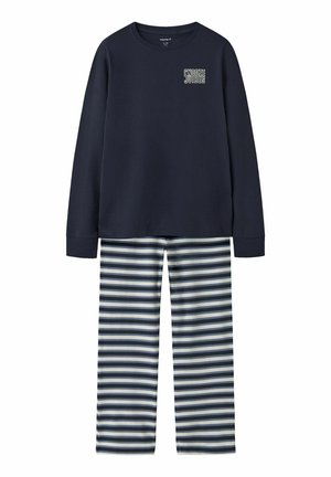 NKMRAMEL NIGHT SET BOX - Nattdrakt - navy blazer