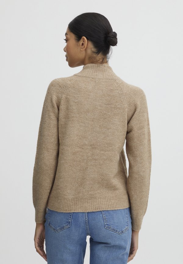 BYMARTINE - Cardigan - tannin melange4