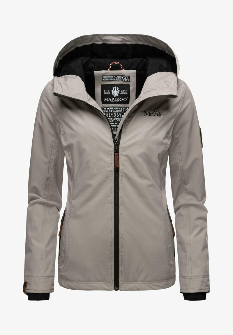 Marikoo Outdoorová bunda - light grey