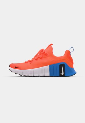 Nike Performance FREE METCON 6 - Avalynė treniruotėms - orange/white/blue/black