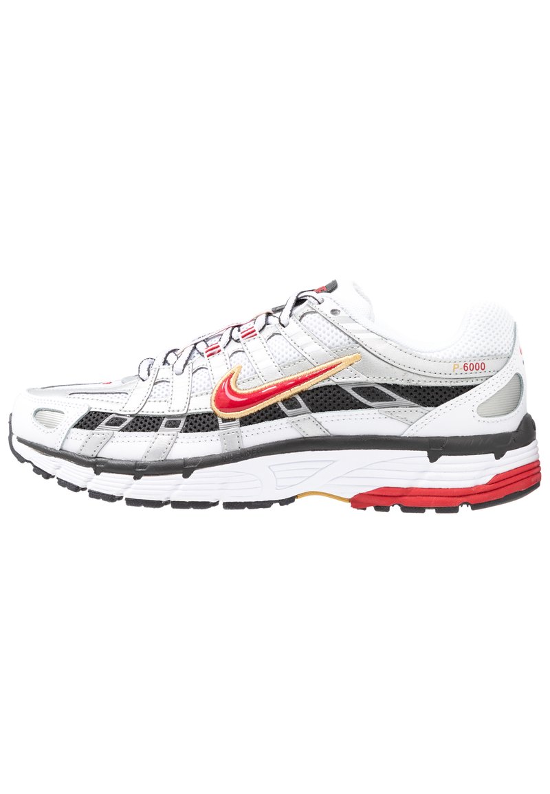 P 6000 white/varsity red/metallic platinum/silver-coloured