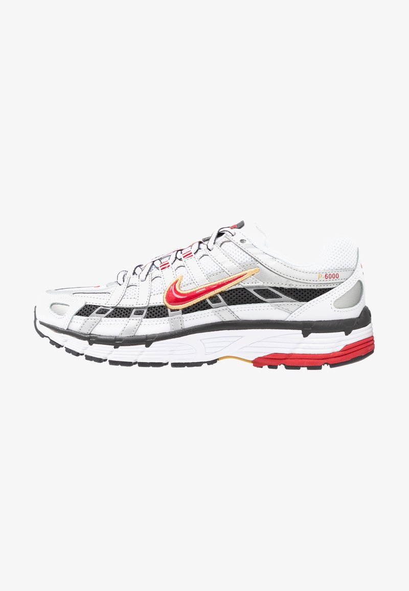 Nike P 6000 white/varsity red/metallic platinum/silver-coloured