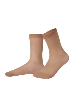 ITEM m6 KOMPRESSION INVISIBLE - MADE IN GERMANY - Socken - milk chocolate