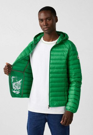 LÉGÈRE À CAPUCHE TROPICAL NICO - Daunenjacke - vert