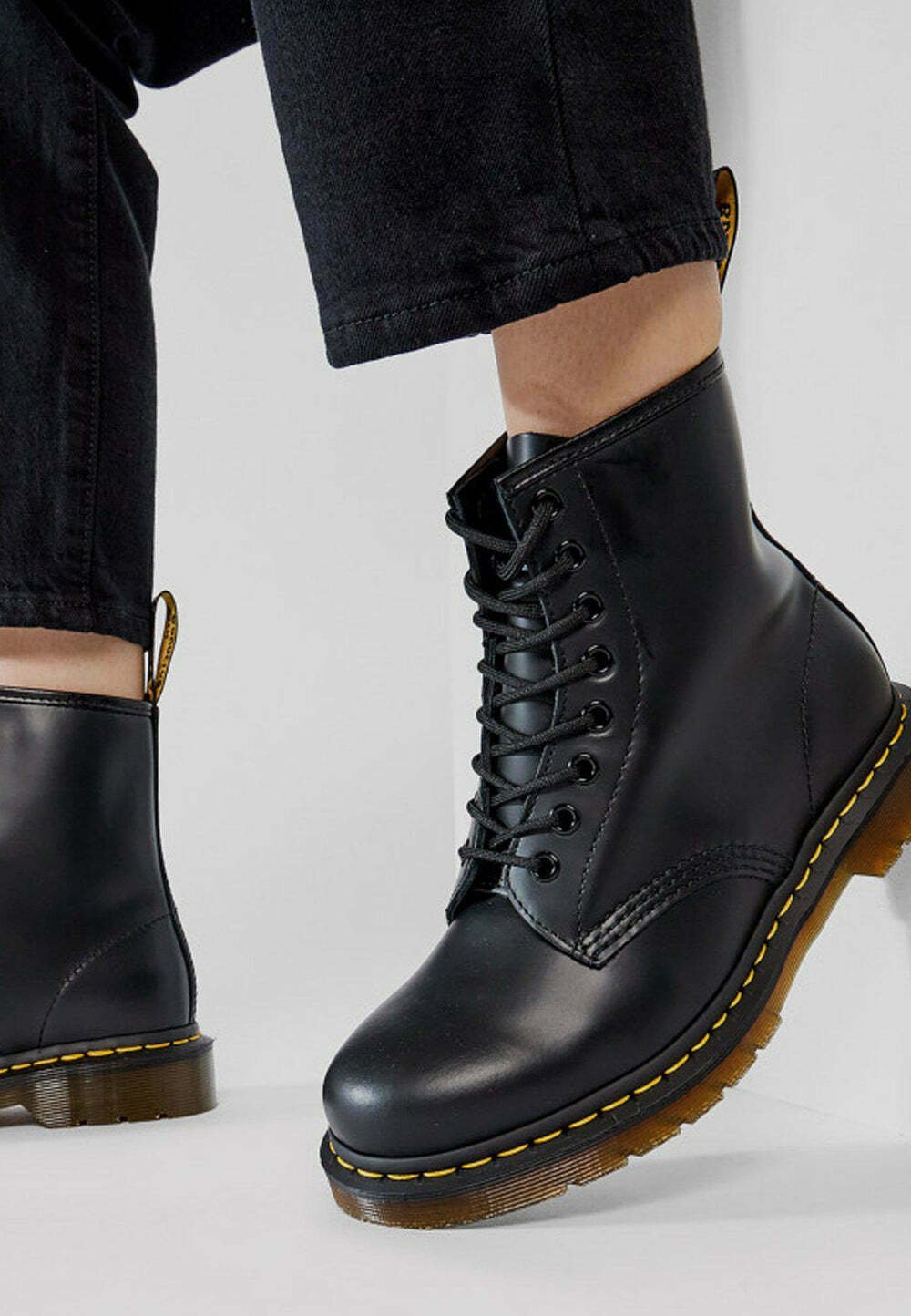 Martens Stivaletti stringati nero