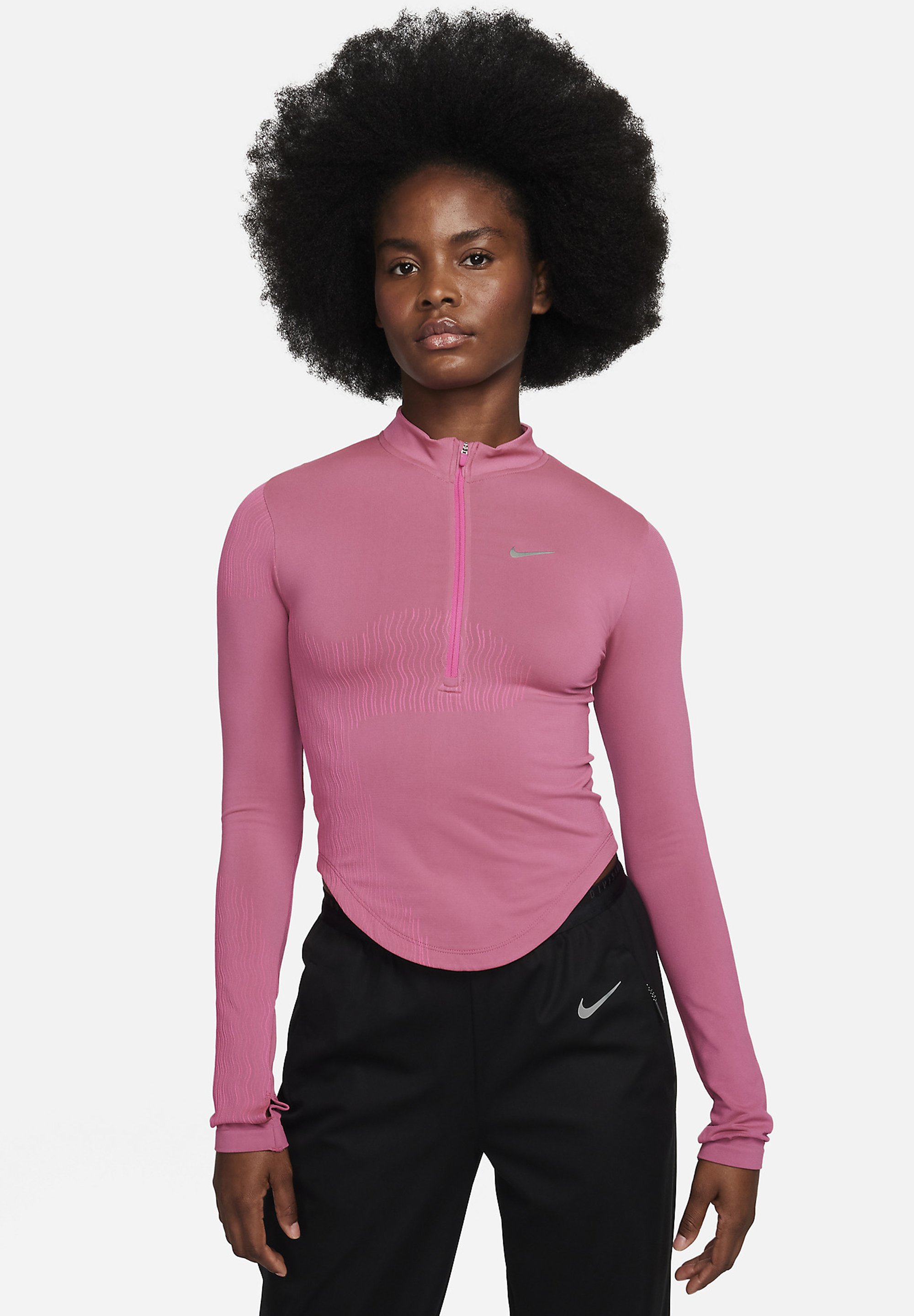 nike mid layer top