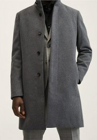 Mango Abrigo clásico - grey
