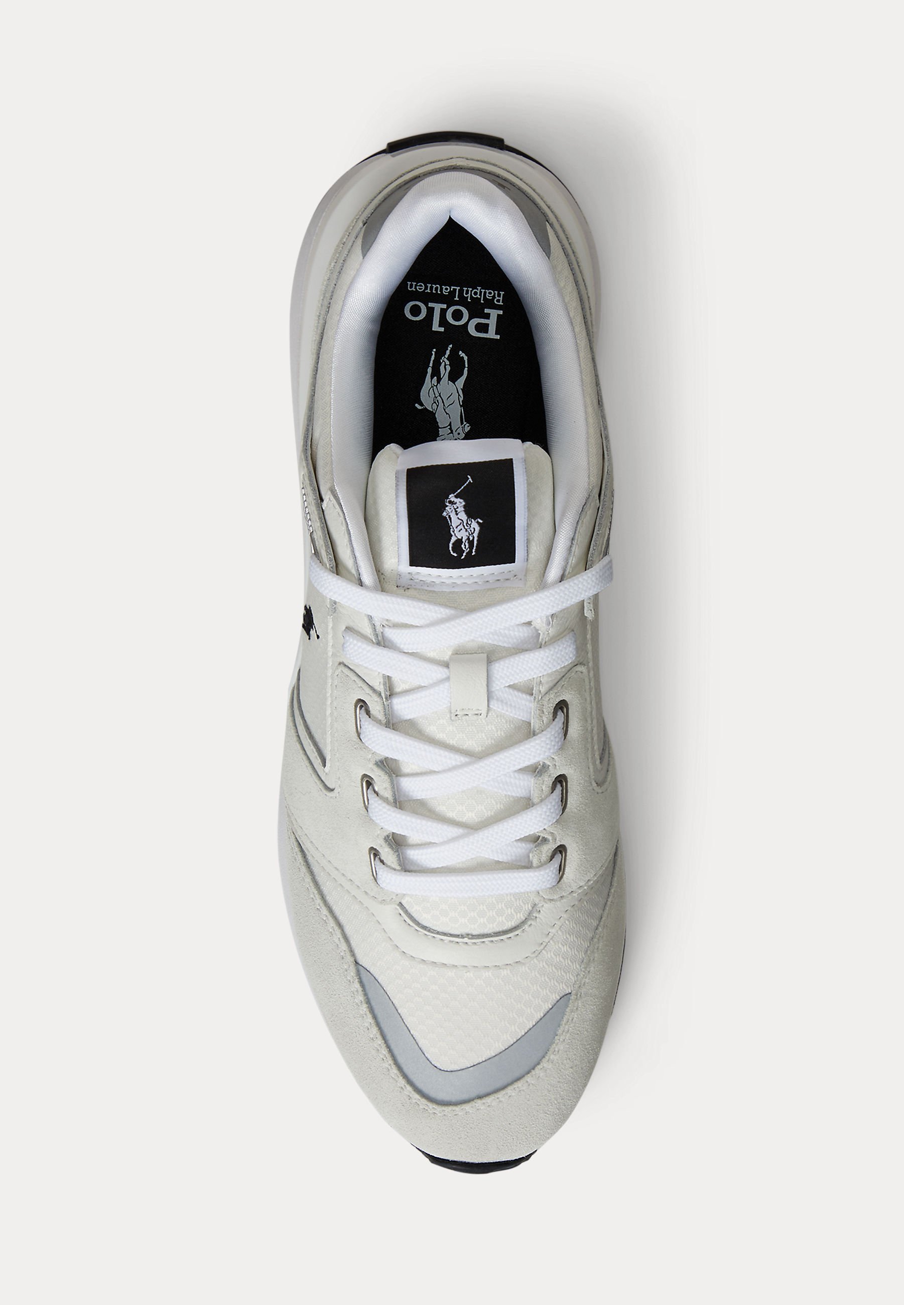 Polo Ralph Lauren TRAIN 89 V2 SUEDE-PANELED SNEAKER - Pantofi