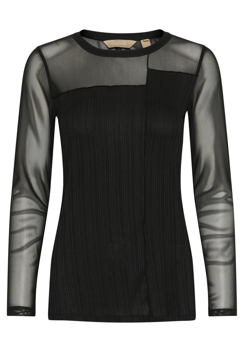 culture Longsleeve zwart