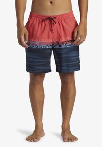 Quiksilver - EVERYDAY WORDBLOCK VOLLEY 17 - Swimming shorts - cayenne Thumbnail Image 1