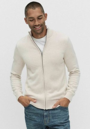 GEORGE ZIP - Kofta - light beige mel