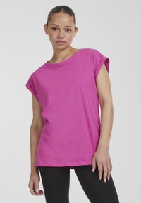 Urban Classics EXTENDED SHOULDER - Basic póló - brightviolet