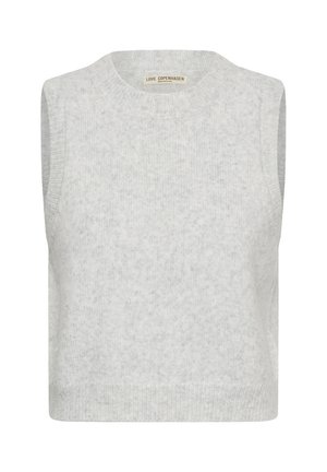 Love Copenhagen, LCESTHER KNIT SLIPOVER - Débardeur - grey melange
