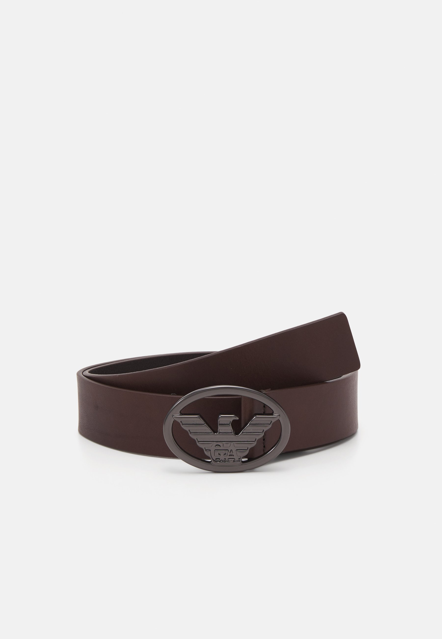 Emporio Armani UNISEX Belt dark tan/tan