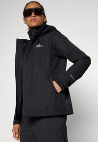 Jack Wolfskin WILD PLACES 3IN1 - Outdoorjas - black