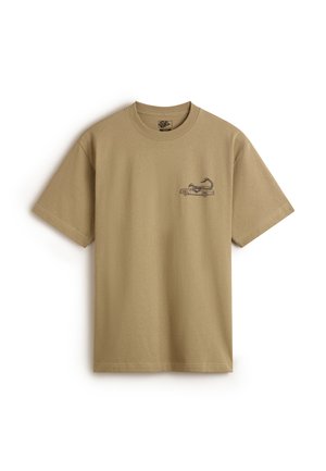Vans STING WAGON - Printtipaita - olive