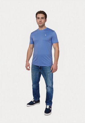 3 PACK KURZARM - T-shirt basic - blau