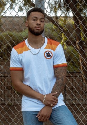 COPA Football AS ROMA 1978 - 79 AWAY RETRO FOOTBALL - T-shirt print - white