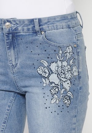 Koroshi Denim shorts - azul cl   light blue