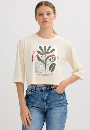 Camiseta de manga larga - blanco