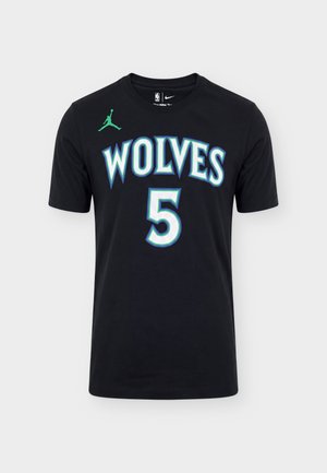 Nike Performance, MINNESOTA TIMBERWOLVES ANTHONY EDWARDS MIN TEE - Клубно облекло - black