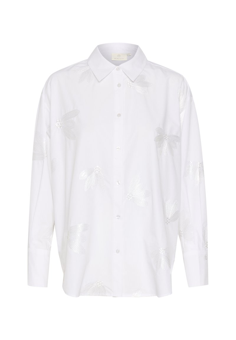 Kaffe Overhemdblouse wit Kaffe Overhemdblouse wit
