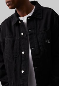 Calvin Klein Jeans Džinsinis švarkelis - denim black