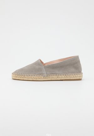 LEATHER - Espadrilles - grey