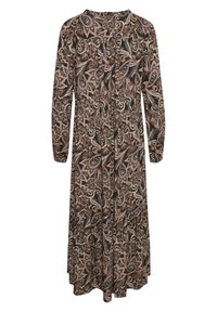 Cream Vardagsklänning - brown