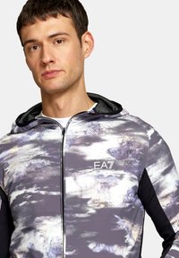 EA7 Emporio Armani DYNAMIC ATHLETE - Mikina so zipsom - grau