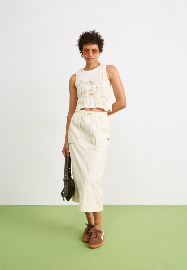 FUTURE ARCHIVE ZIP OFF SKIRT - A-line skirt - alpine snow3