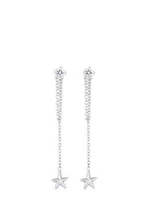 SPARKLING STAR ASTRO - MIT KRISTALLEN VON SWAROVSKI® - Cercei - silver coloured