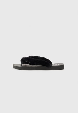T-bar sandals - black