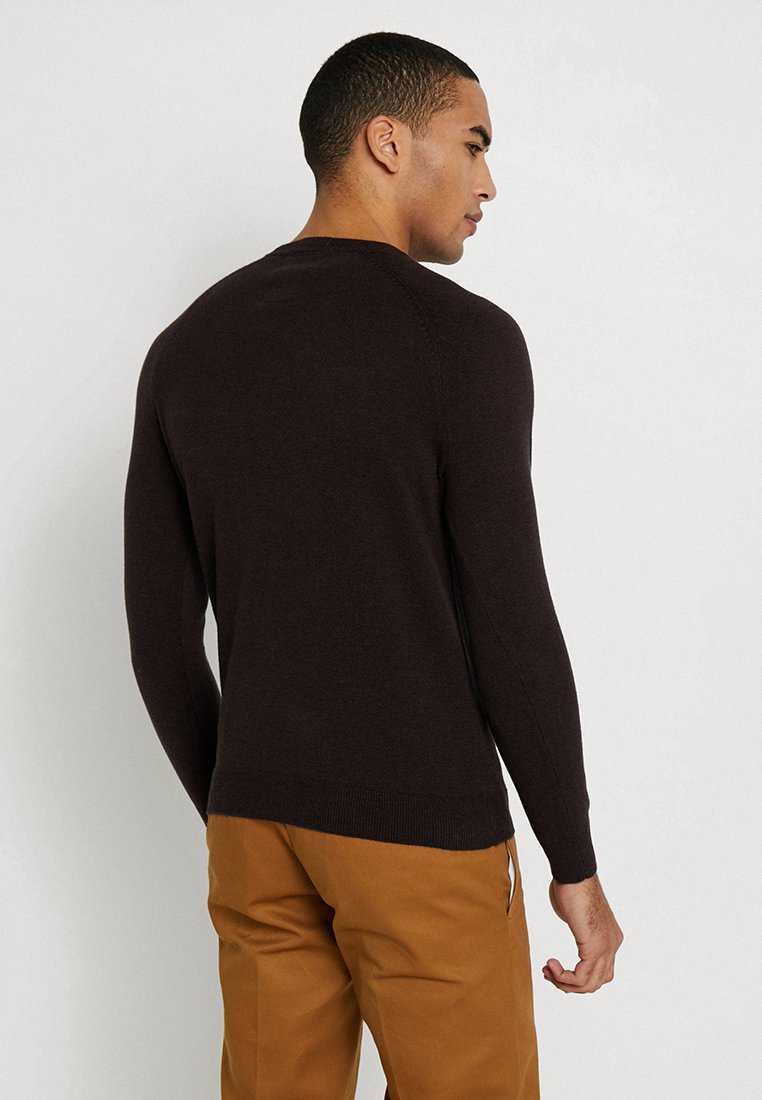 Superdry Trui mulled burgundy grit Zalando.nl Superdry Trui cannery red grit Zalando.nl