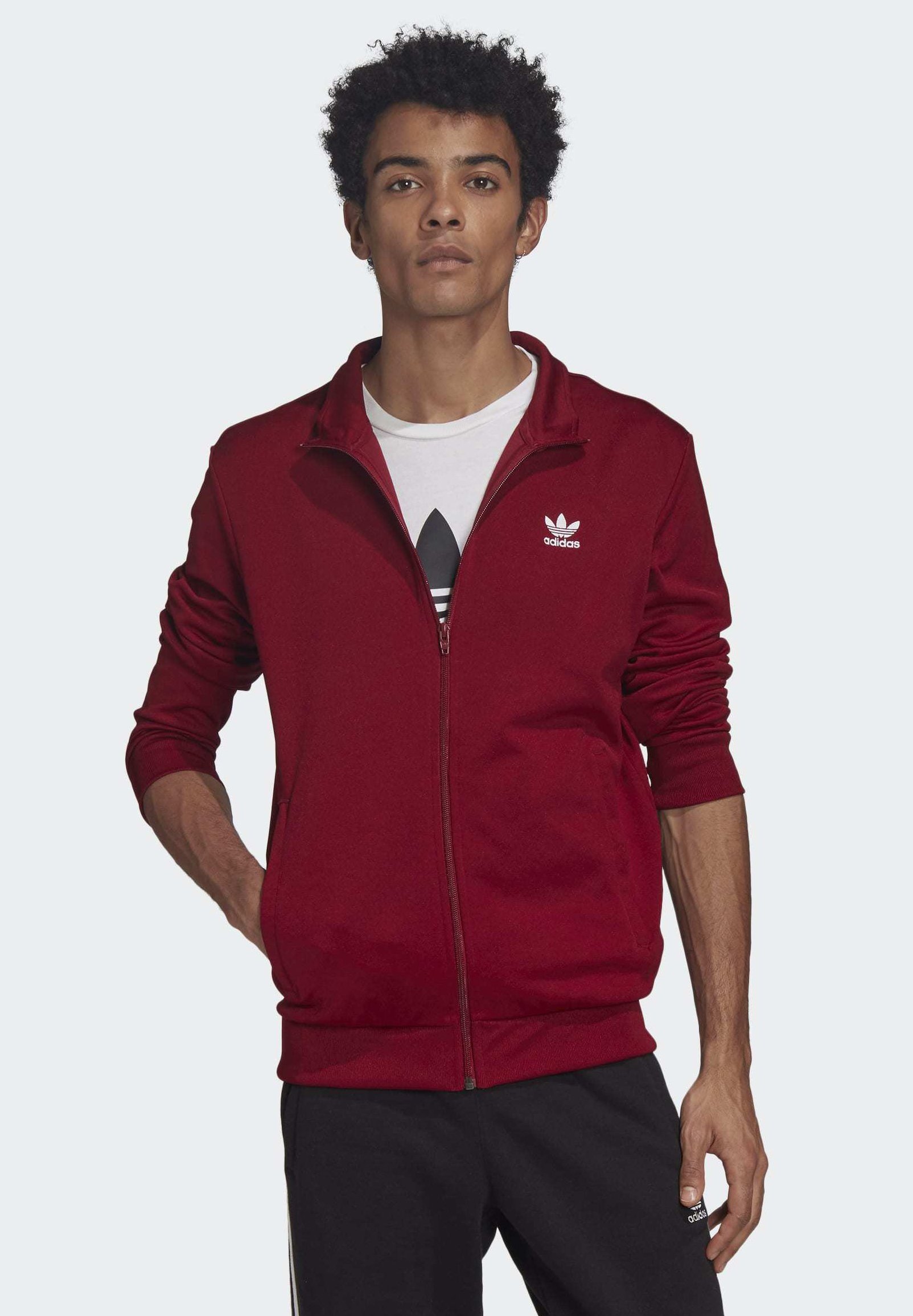 adidas trefoil essentials track top