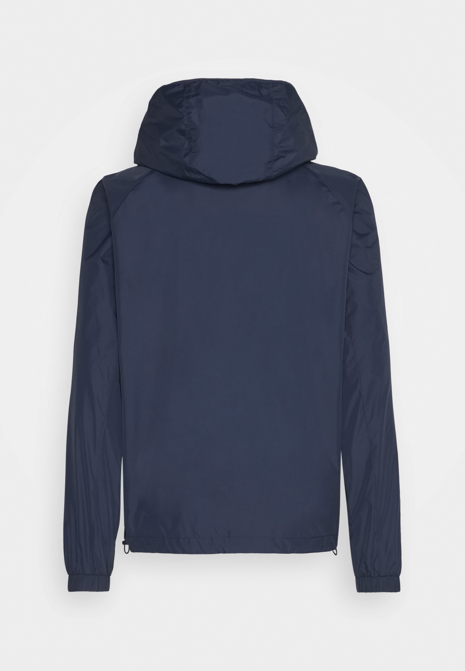 navy pullover windbreaker