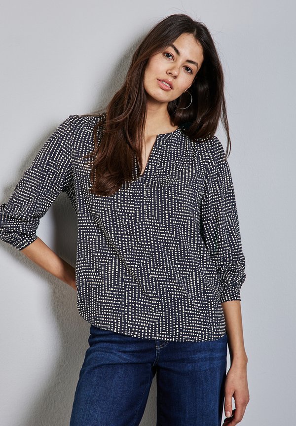 BEDRUCKTE  - Tunika - blau