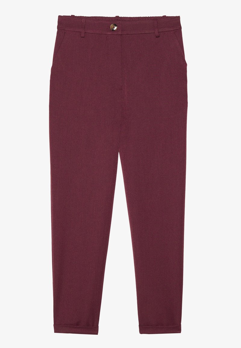 Anna Field Broek bordeauxrood