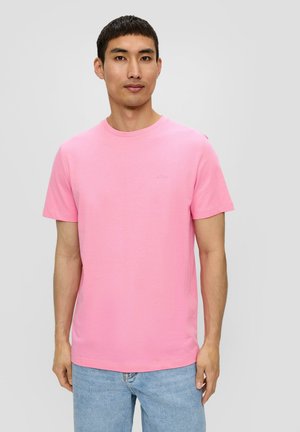 MIT KLEINEM LABEL - T-shirt basic - rosa