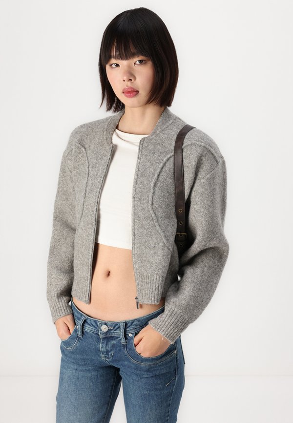 VMLYLA O NECK ZIPPER CARDIGAN - Cardigan3