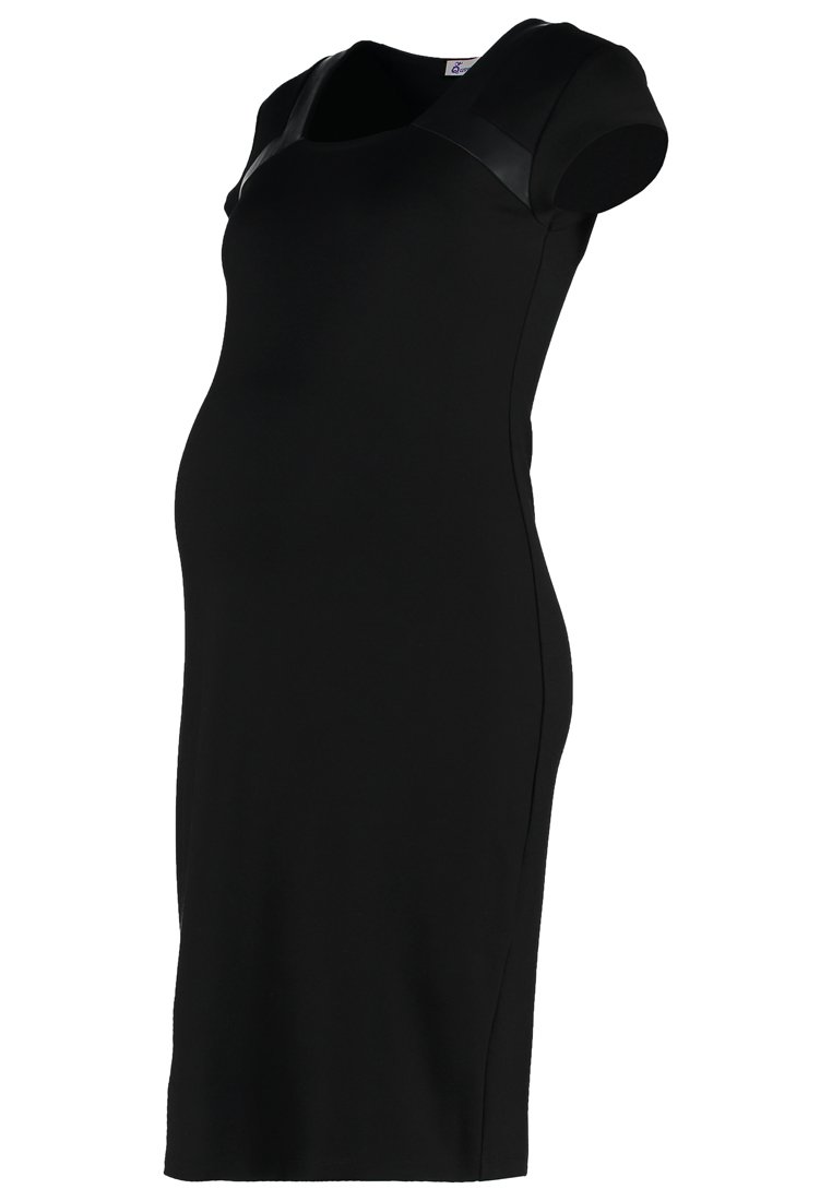 Queen Mum Jerseyjurk zwart