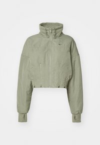 REPEL ZIP - Bomber Jacket - light army/white